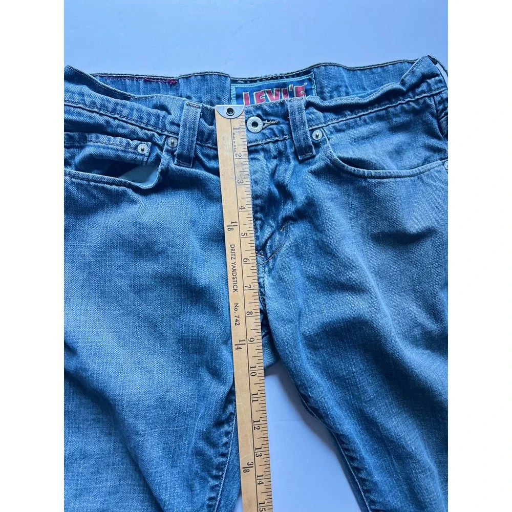 Levis 511 Skinny Jeans Mens 32x32 Medium Wash Blue Denim Stretch 05511-4406